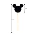 30PCS Mickey Inspired Cupcake Toppers Kids Birthday Party Cake Decoration Supplies