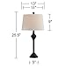 Mason Bronze 3-Piece Floor and Table Lamp Set