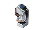 Huawei Watch Stand, Artifex Charging Dock Stand for Huawei Watch, New 3d Printed Technology, Smartwatch Cradle (Silver)