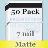 7 Mil Matte Butterfly Pouch Laminates with 1/2