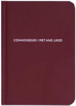 Connoisseurs I met and liked, a small Archie Grand Journal Notebook (16cm x 12cm)