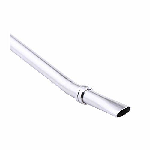 ISKYBOB 2 Pack Stainless Steel Straws Yerba Mate Bombilla Drinking Straws with Cleaning Brush