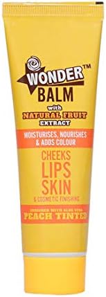 NUAGÉ Wonder Balm 50ml Peach Tinted Hand Lip Nail Cream Aloe Vera view 3