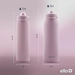 Ello Pop & Fill 22oz Stainless Steel Water Bottle