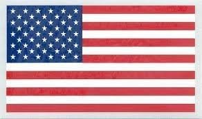 Gold Graphics 12 Piece American Flag Vinyl Cling-on Inside Window Decal