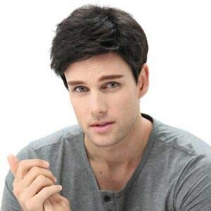 Prime Synthetic Hair Wigs For Men Full Head Gents Wig Hair Look