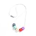 Consider It Maid Silicone Teething Necklace for Mom to Wear - FREE E-BOOK - BPA FREE and FDA Approved - Down to Earth (Grey/Mint/Navajo White/Scarlet Red/Purple)