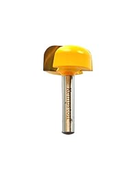 Kempston 215011 Plato tallado Bit, 1 4-inch Shank, pulgada diámetro de corte por 1 2-inch longitud de corte