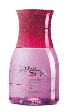 O Boticario SPA Oil Nourishing Hydrating Açai 250ml