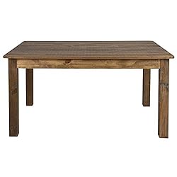 Flash Furniture 60" x 38" Rectangular Antique