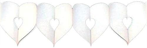 Folat - Garland White Hearts - 6 m - Image 3