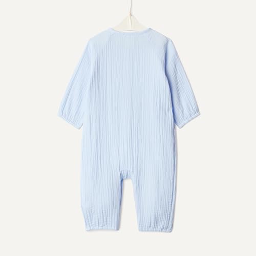 Amazon Essentials x Sofia Grainge Unisex Baby Cotton Chiffon Long Sleeve Rompers