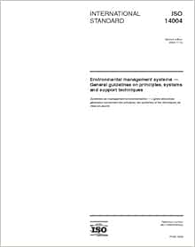 ISO 14004:2004, Environmental management systems - General guidelines ...