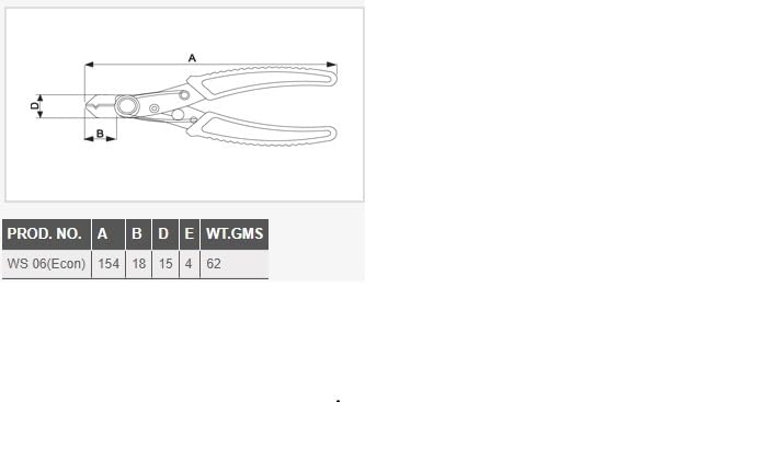 Taparia WS06 Wire Stripping Plier (Green and Black) 2