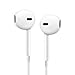 Jin&C Premium Quality Headphones Earphones Earbuds with Mic & Remote Control, Compatible with iPhone/iPad /iPod 2PACK -White