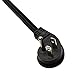 Amazon Basics 15-Foot 3-Prong Flat Plug Grounded Indoor Extension Cord with 3 Outlets - 13 Amps, 1625 Watts, 125 VAC, Black