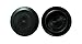 3 3.0 inch Flush Mount Black Plastic Body and Sheet Metal Hole Plug Qty 5 by Caplugs