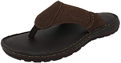 CDAAWA Genuine Leather Men's Sandals CD9951 Brown
