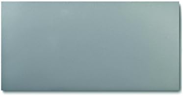 25 Dry Erase Magnet Shelf Labels 1" x 3" - Silver - 20 mil