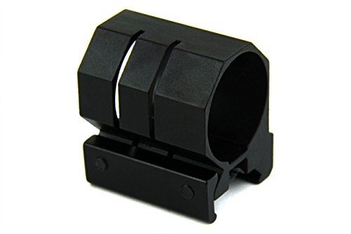 TacFire Tactical T6 6061 Aluminum 1" Picatinny/Weaver Rail Flashlight/Laser Mount - Thumbnail 2