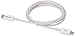 Amazon Basics USB-C to Micro USB 2.0 Charger Cable - 3 Feet (0.9 Meters), White