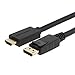 CableCreation 4K Active DisplayPort to HDMI Cable 6FT, DP to HDMI Cable DP 1.2 4K x 2K & 3D Audio/Video Monitor Cable,Support Eyefinity Multi-Screen,1.8M / Black