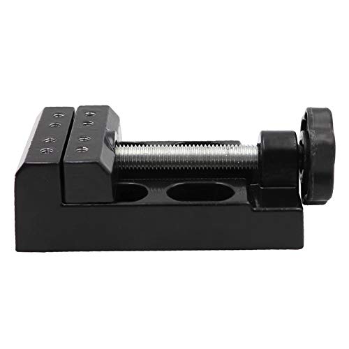 Mini Drill Press Vise Clamp Table Bench Vice for Jewelry Nuclear Clip On DIY Carving Tool Flat Clamp