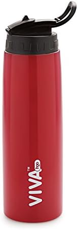 VIVA h2o Stainless Steel Water Bottle, Trendy, Fridge Bottle,for Kids,Teens,Travellers, Camping, Sports, Office Desk,School Kids Water Supply 750ml
