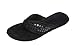 Beverly Rock Womans Sequin Studded Terry Spa Thong Flipflop Slippers