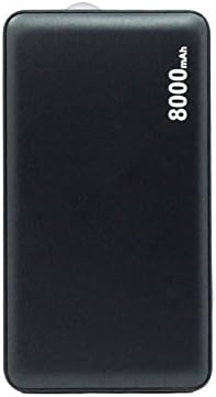 8000 mAh Black Color USB Power Bank Portable External Battery Charger For HTC One X9
