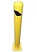 YM M2380 Steel Pipe Safety Bollard, 4-1/2