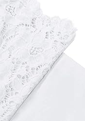 Dressystar Women's Lace Cocktail Dress Hi-Lo Off