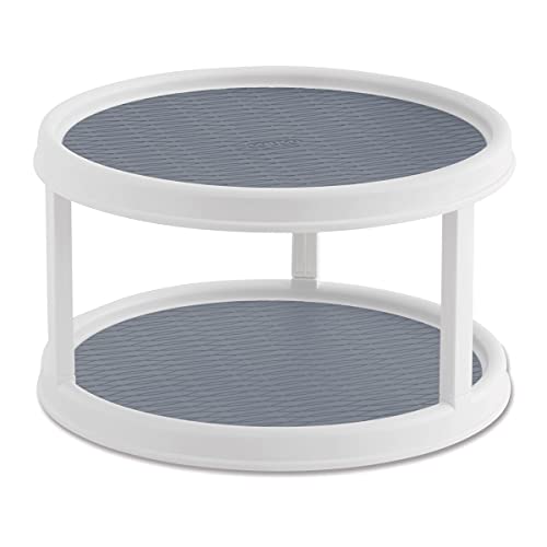 Copco Non-Skid 2 Tier Pantry Cabinet Lazy Susan