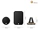 AlenJ UNIVERSAL Air Vent Magnetic Car Mount Holder with Fast Swift-Snap Technology for Smartphones and Mini Tablets, Black