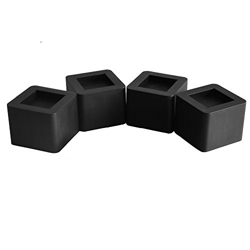 Fadyshow Heavy Duty Design Bed Risers Furniture Riser Chairs Lifts 2.95 Inch Set of 4 Pieces