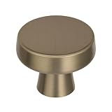 Amerock BP55270BBZ Blackrock 1-5/16" Diameter Cabinet Knob, 1-5/16 inch (33 Millimeter), Golden Champagne