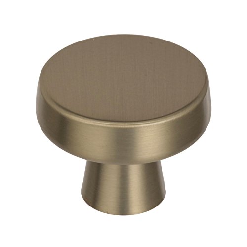 Amerock BP55270BBZ Blackrock 1-5/16" Diameter Cabinet Knob, 1-5/16 inch (33 Millimeter), Golden Champagne