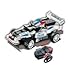 UniBlock Remote Controlled RC Building Block Police Car High Speed Chase Vehicles - Compatible With Lego Bricks (Police Car- 121pcs.)