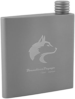 Camping Wine Bottle Titanium Hip Flask Outdoor Drink Flask Wine Pot Outdoor Jug