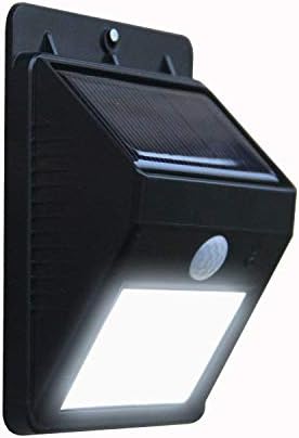 Radhe Enterprise Weatherproof Wireless Security Solar Motion Sensor LED Wall Light