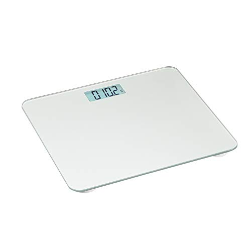Amazon Basics Body Weight Scale Auto On/Off Function, Silver on