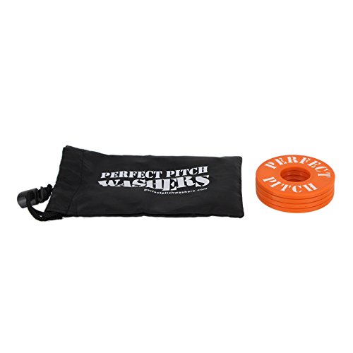 Maranda Enterprises Perfect Pitch Washers, 4 pack, Orange - Thumbnail 5