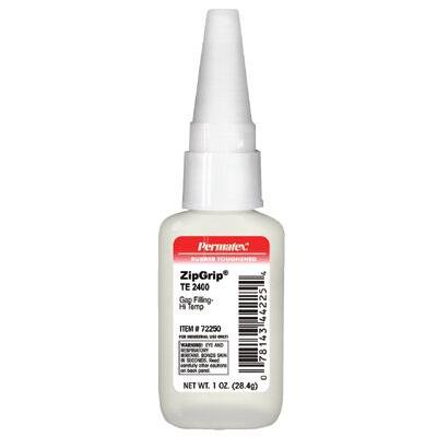 ZipGripÂ® TE2400 Adhesive - permatex zip grip te 2400 gap filling hitemp 1oz