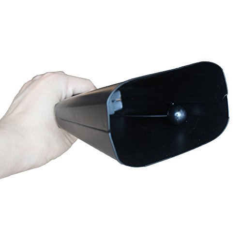 YELAIYEHAO 10 Inch Steel Cowbell with Handle Cheering Bell for Sports Events Large Solid School Bells & Chimes Percussion Musical Instruments Call Bell - Thumbnail 2