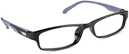 Eyewearlabs.com- Rectangular Glasses Premium Spectacle Full Frame Eyeglasses For Men Women (Unisex|Pink|54|Clear|Rx-able EL151-C10)