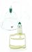AnE Toys #1 Best Set of 2 Double Cup Massage Cupping Vacuum Size Small/Medium – with Premium Travel Storage Bag Included (Clear Transparent Color)