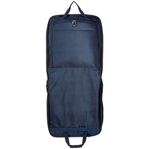 Amazon Basics Garment Bag - Navy Blue 
