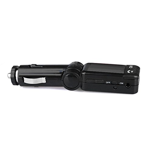 DZT1968 Glamor LCD Bluetooth CSR 2.1 Car Set FM Transmitter MP3 USB disk Charger Handsfree For iPhone