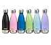 MIRA Stainless Steel Vacuum Insulated Water Bottle | Leak-Proof Double Walled Cola Shape Bottle | Keeps Drinks Cold for 24 Hours & Hot for 12 Hours (Ruby Red, 12 oz (350 ml, 0.37 qt))