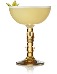 Libbey Tiki Coupe Cocktail Glasses, Set of 4